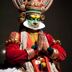 Kathikali dancer2 Verkala India