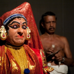 Kathikali dancer5 Verkala India