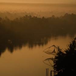 Ashram Dawn Kerala India