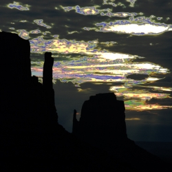 Monument Valley storm